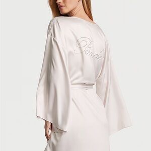 Victoria’s Secret Satin Bridal Robe